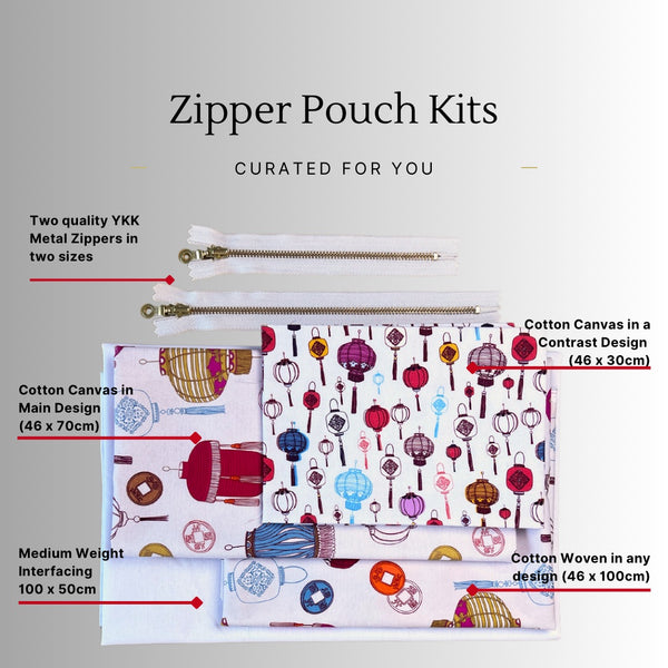 Zipper Pouch Kits